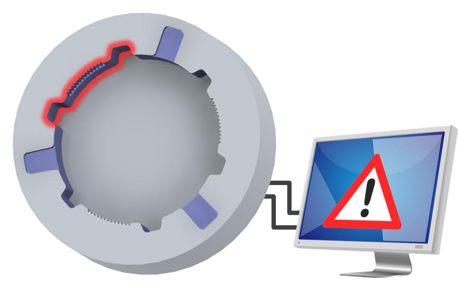Vision of a SBMF tool, locally coated with carbon-based sensor coatings. Vision of a SBMF tool, locally coated with carbon-based sensor coatings.